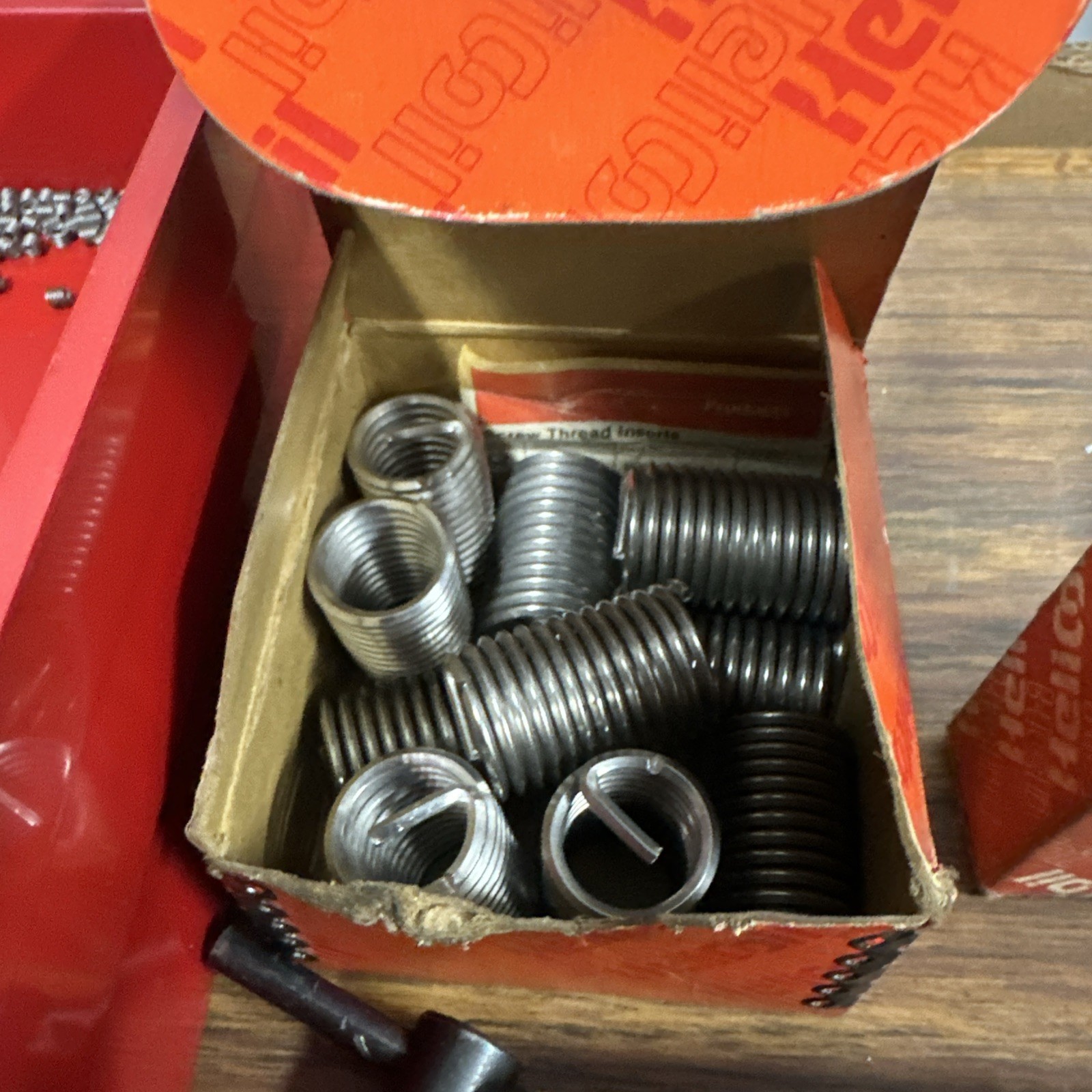 Vintage Heli-Coil Thread Repair Lot – STI Taps, Drivers & Assorted Inserts