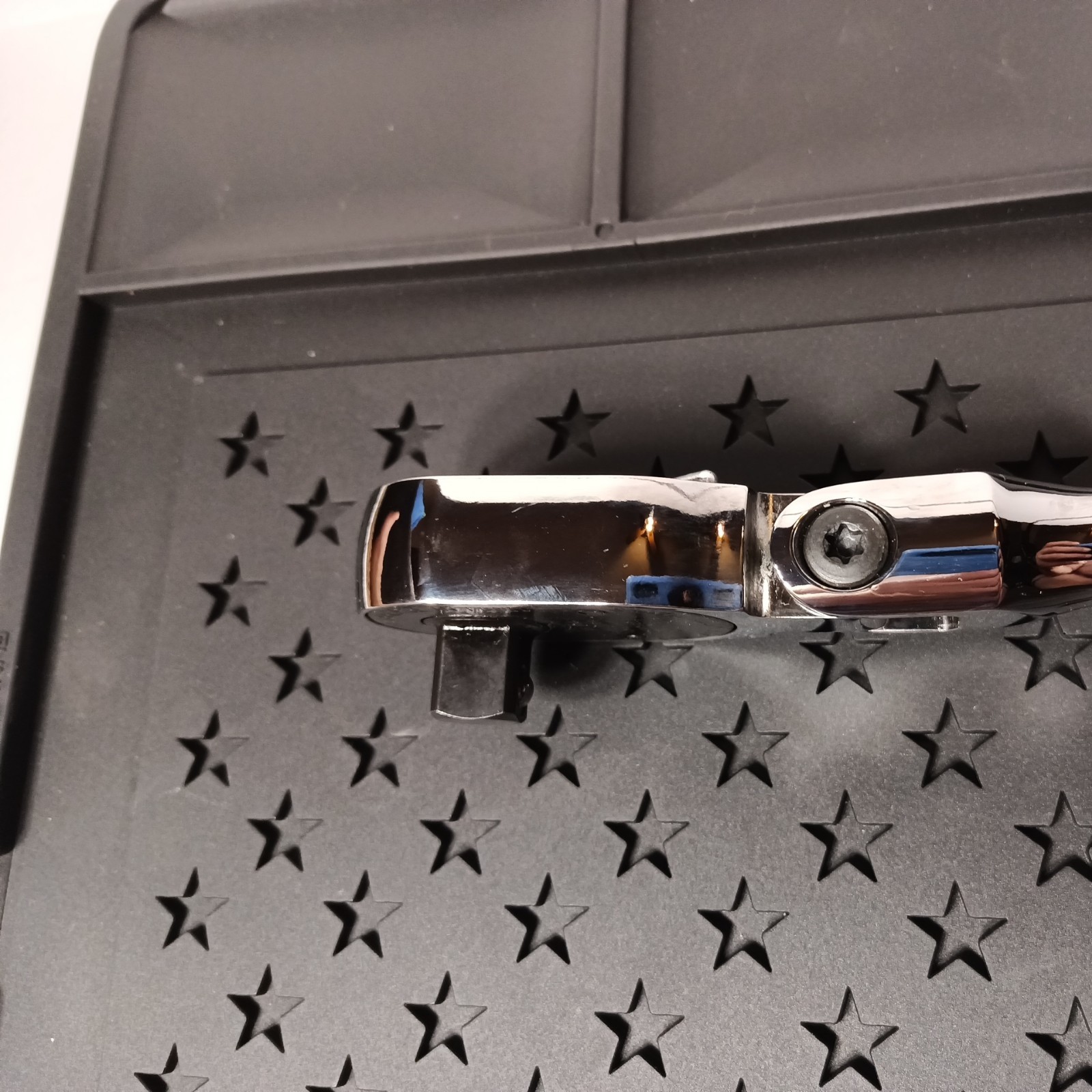 Brand new SNAP-ON SF80A 1/2″ DR. Chrome Long Handle Flex Head Ratchet USA