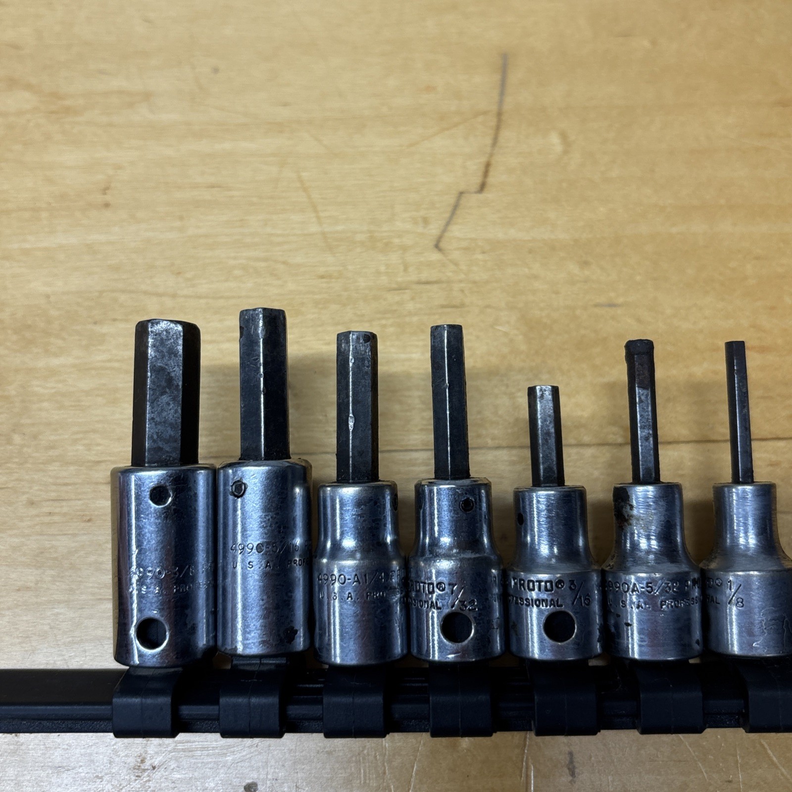 Proto 1/2” & 3/8” Drive Allen Sockets