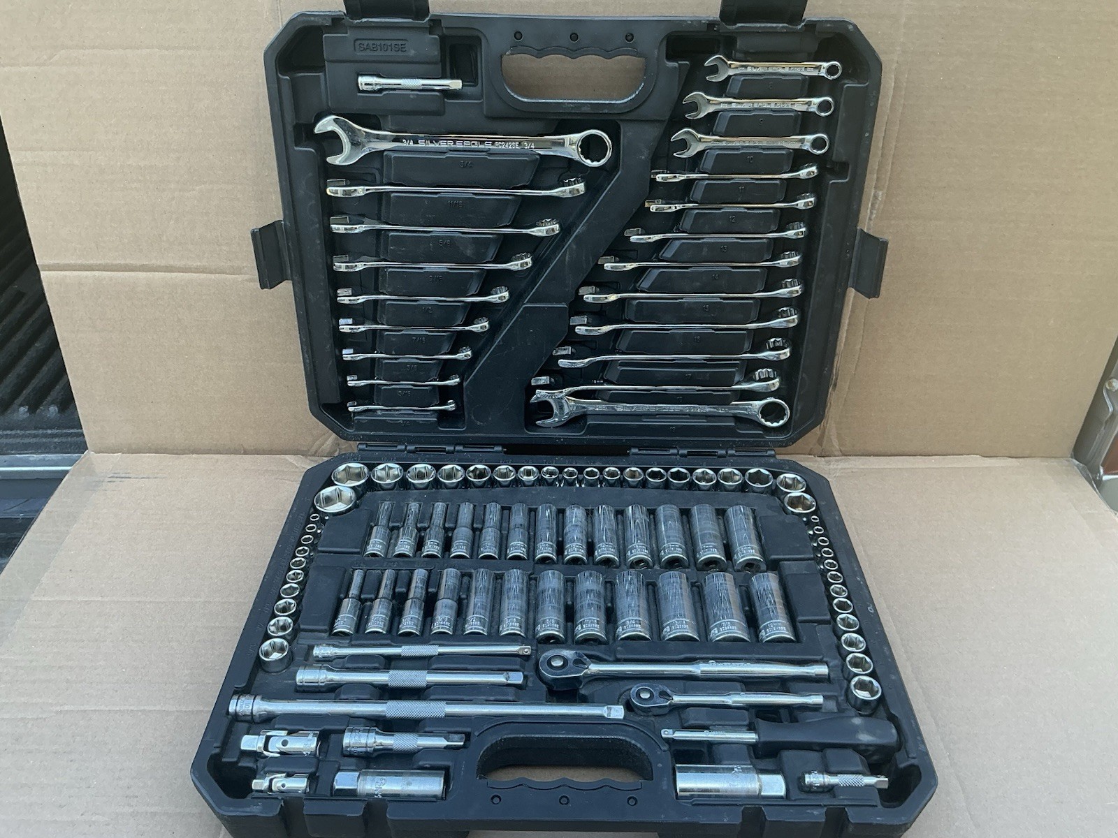 MATCO Tools Silver Eagle SAB100SE 100 Piece Master Mechanic Set