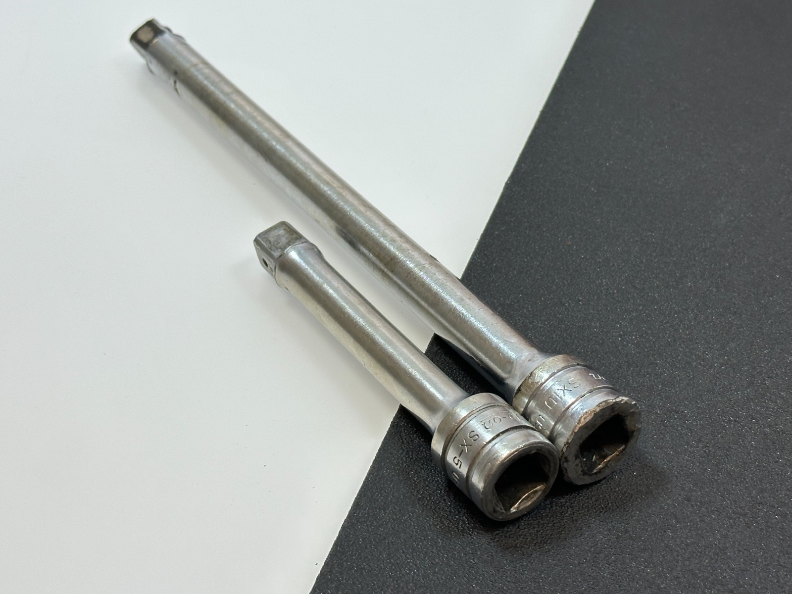 🇺🇸 Snap On Tools USA 2pc 1/2″ Drive Extension Set Lot, SX5 5″ & SX10 10″ Long