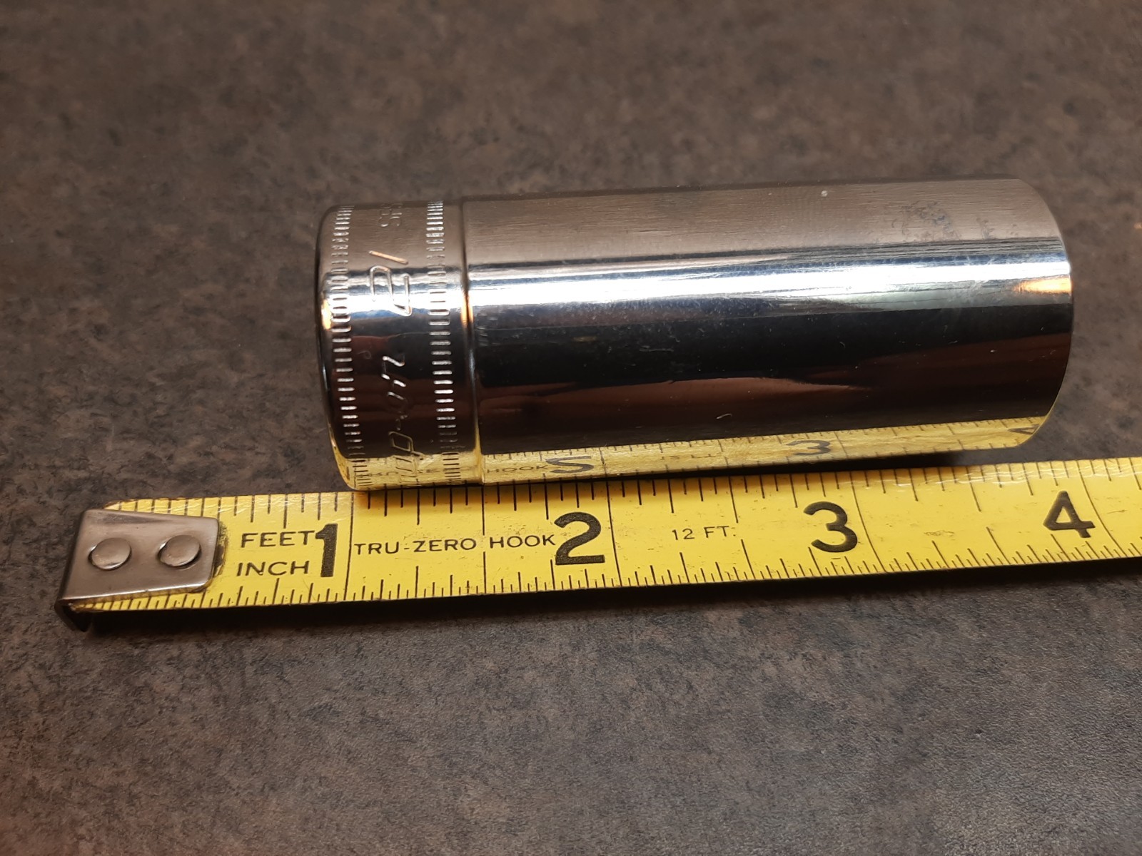 Snap On Tools SFSM21 USA 3/8″ Drive 21mm Metric 6 Point Deep Chrome Socket NEW
