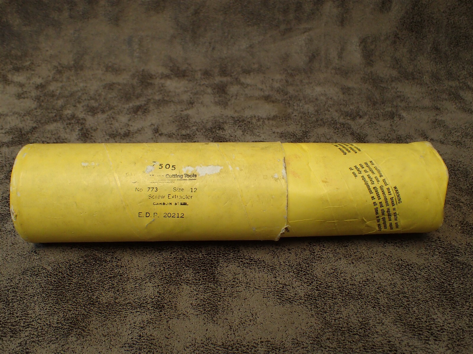 20212 MORSE Size 12 Screw Extractor 1-7/8″ to 2-5/16″, Drill 1-5/16″, 6″ L BN52