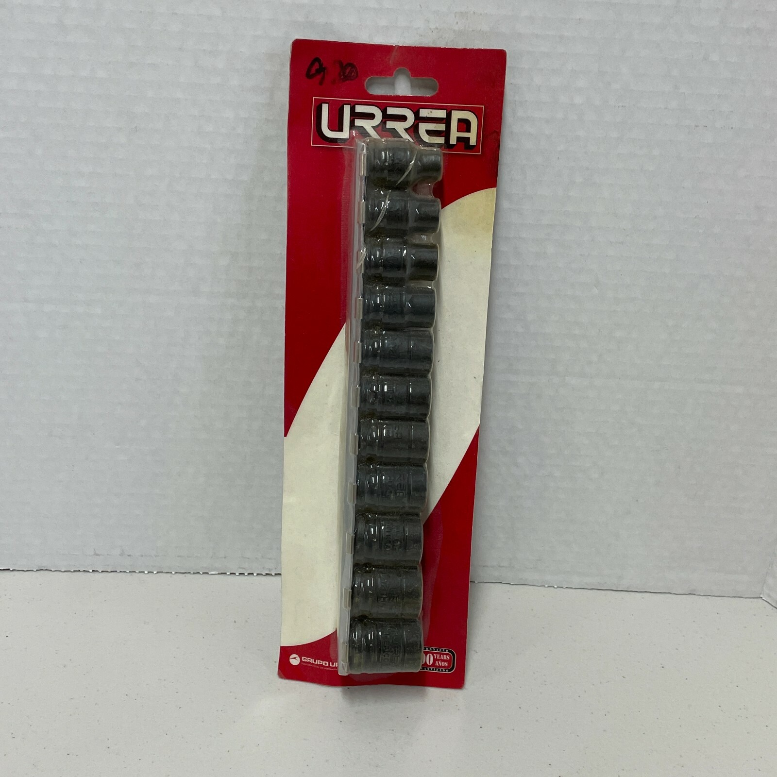 URREA 72202 – 11 Piece Impact Socket Set, 6 Pt. Metric, 3/8″ Drive