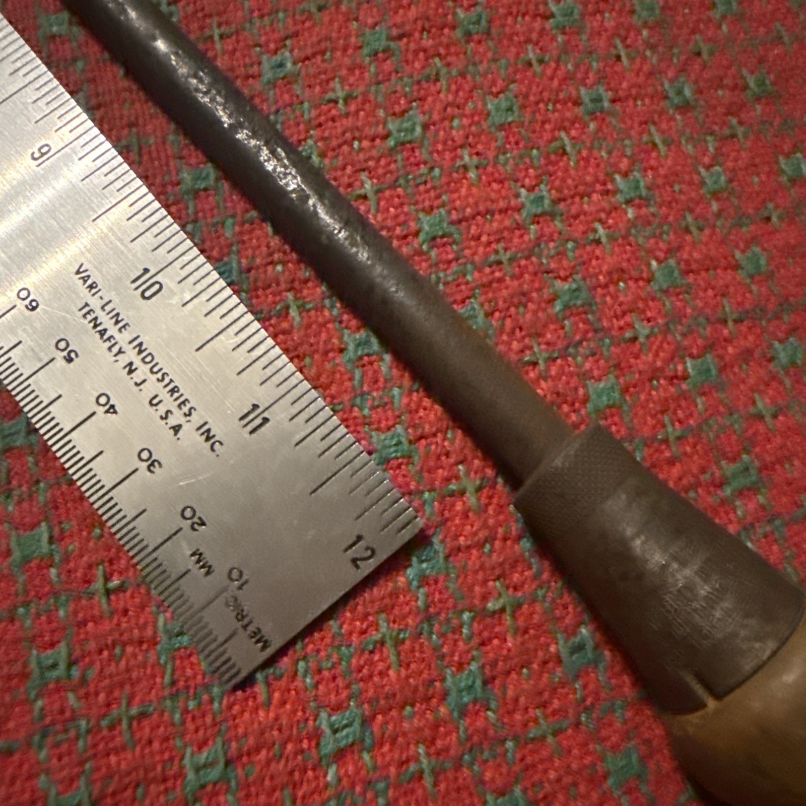 Vintage Crescent Tool Large Slotted Screwdriver 12” Wood Handle #K312 USA 🇺🇸