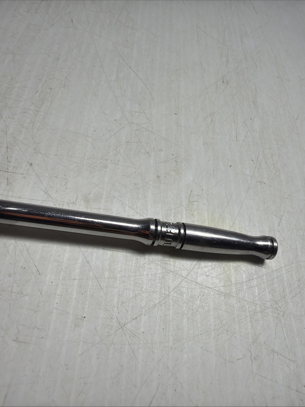 Snap On 1/4″ Drive 10.5″ Long Chrome Fine Tooth Flex Head Ratchet TLLF72