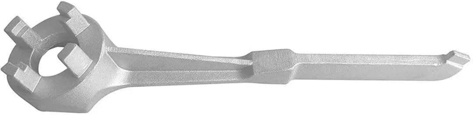Multi-Functional Aluminum Drum Wrench – Fits Plastic & Metal Bung Caps 2″/3/4″