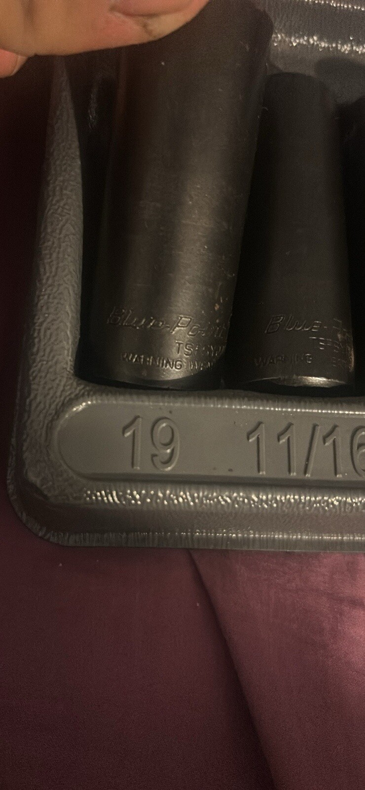 blue point twist deep extraction sockets 3/8 impact
