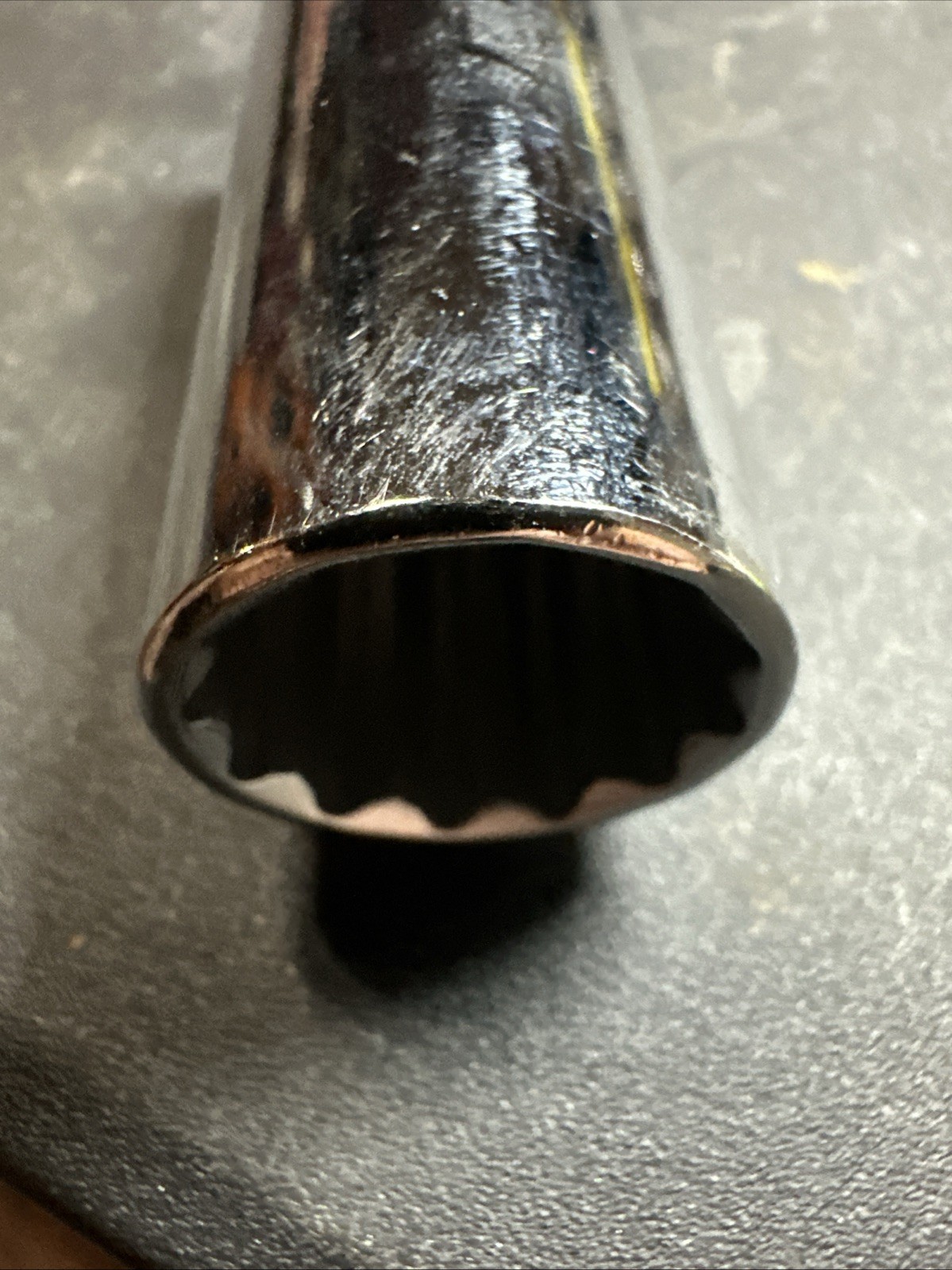 New Klutch 1/2” Drive 12pt Deep 15/16” Sae Socket