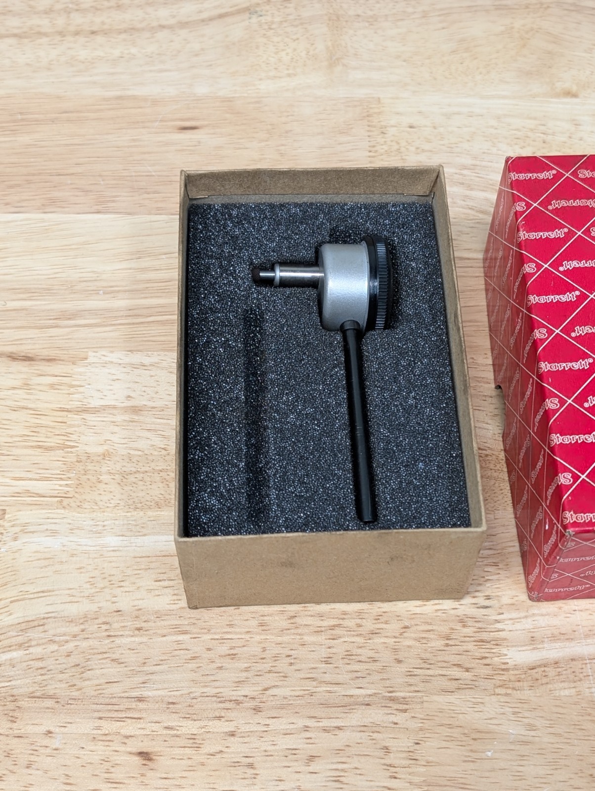 Starrett 651MB1 Back Plunger Indicator 5mm Range 0.01mm Tool , Miller 9524