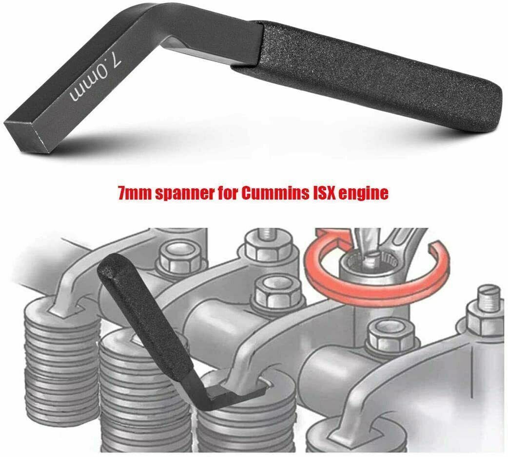 for DD13 DD15 DD16 Jake Brake Feeler Gauge Engine Brake Adjustment Tool Set 3pcs