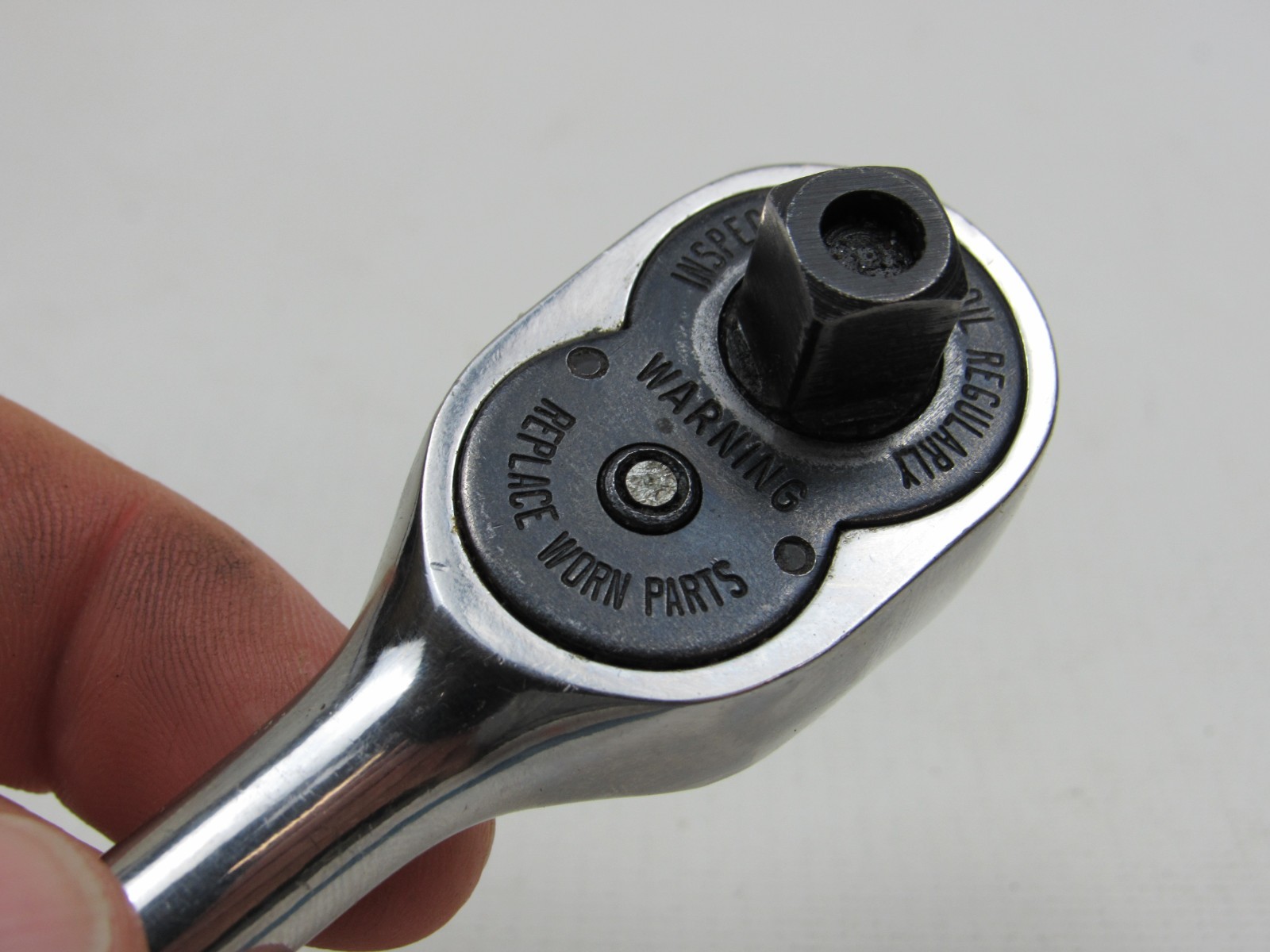 Snap-On F723A 8″ long 3/8″ drive ratchet with quick release