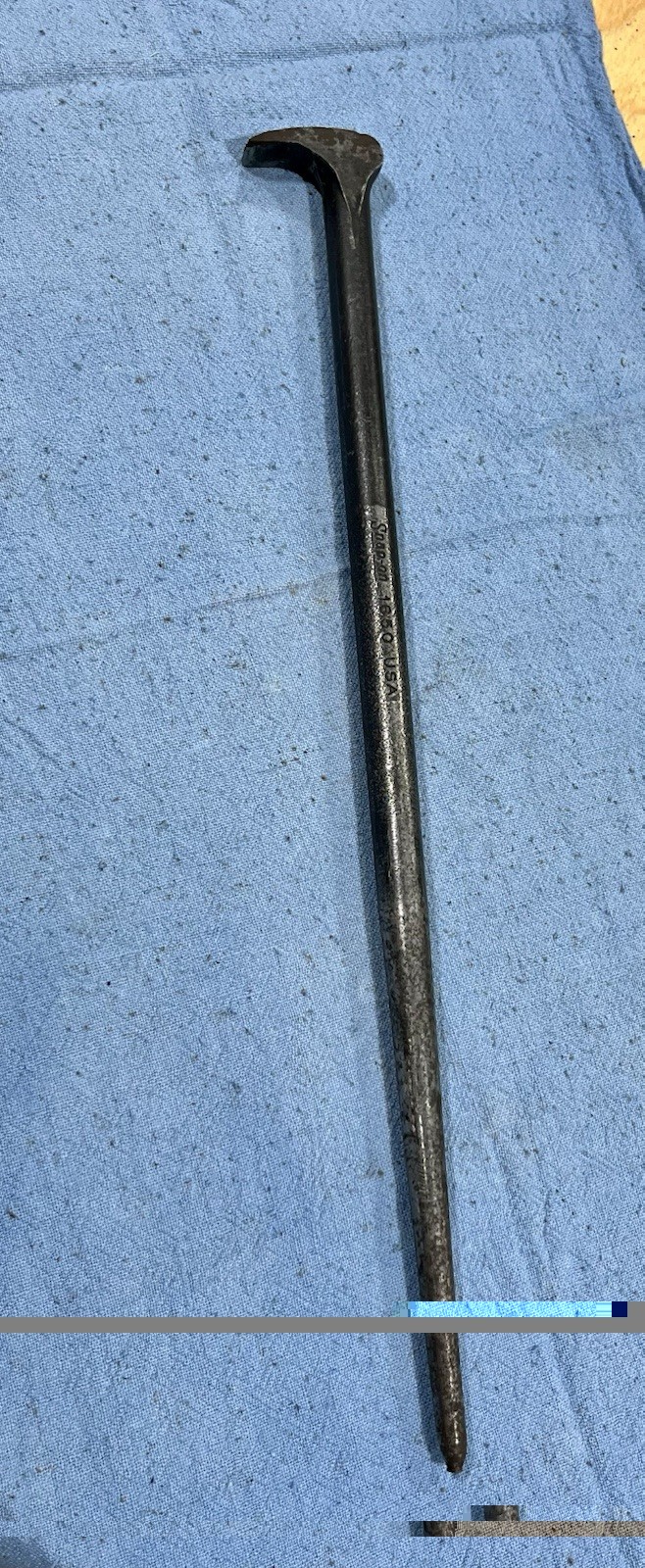 Snap On Tools USA 1650 Rolling Head Lady Foot Pry Bar 16”
