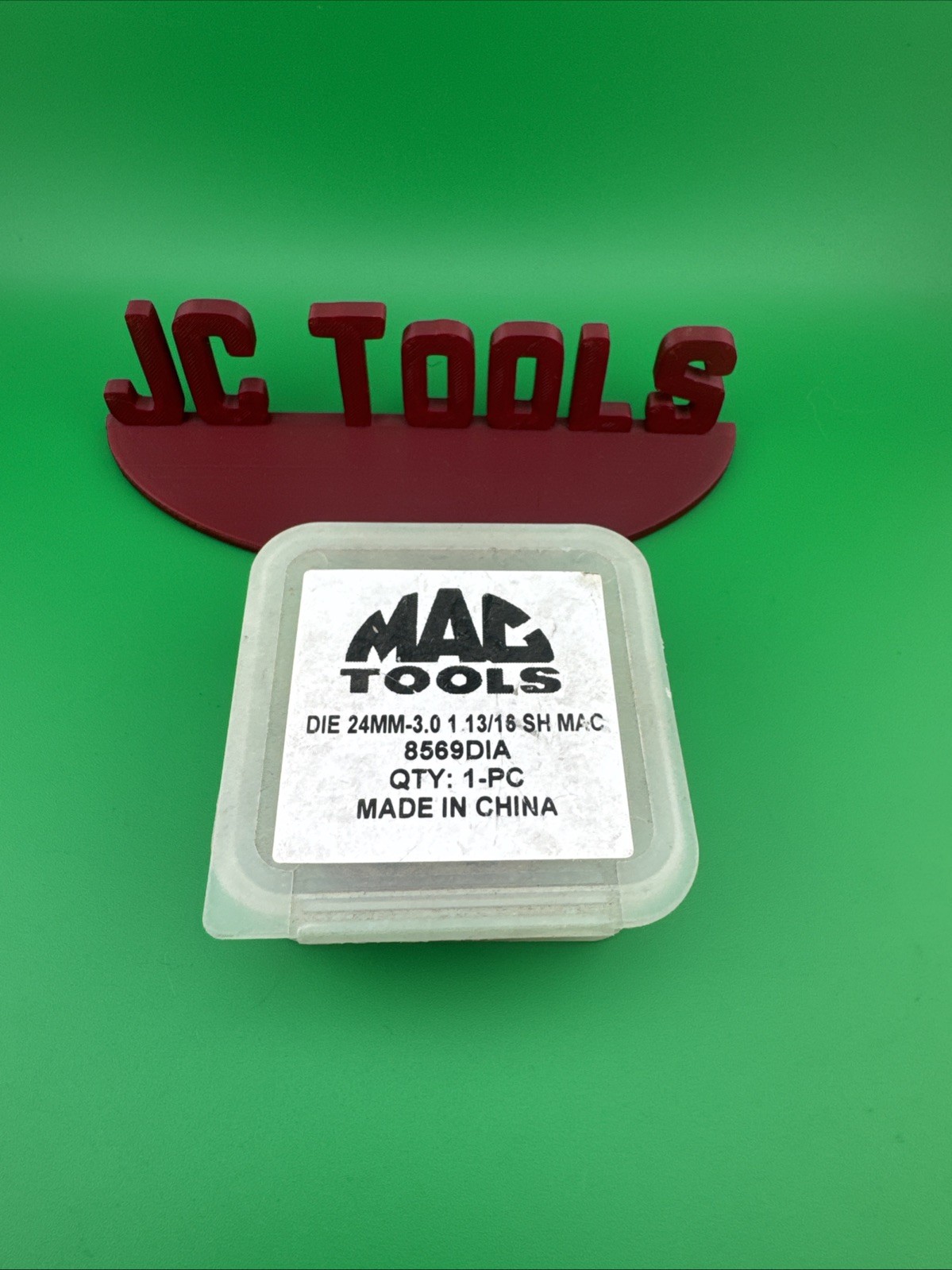 Mac Tools 8569DIA Metric Hexagonal Die M24-3.00 – 1-13/16″ Shank