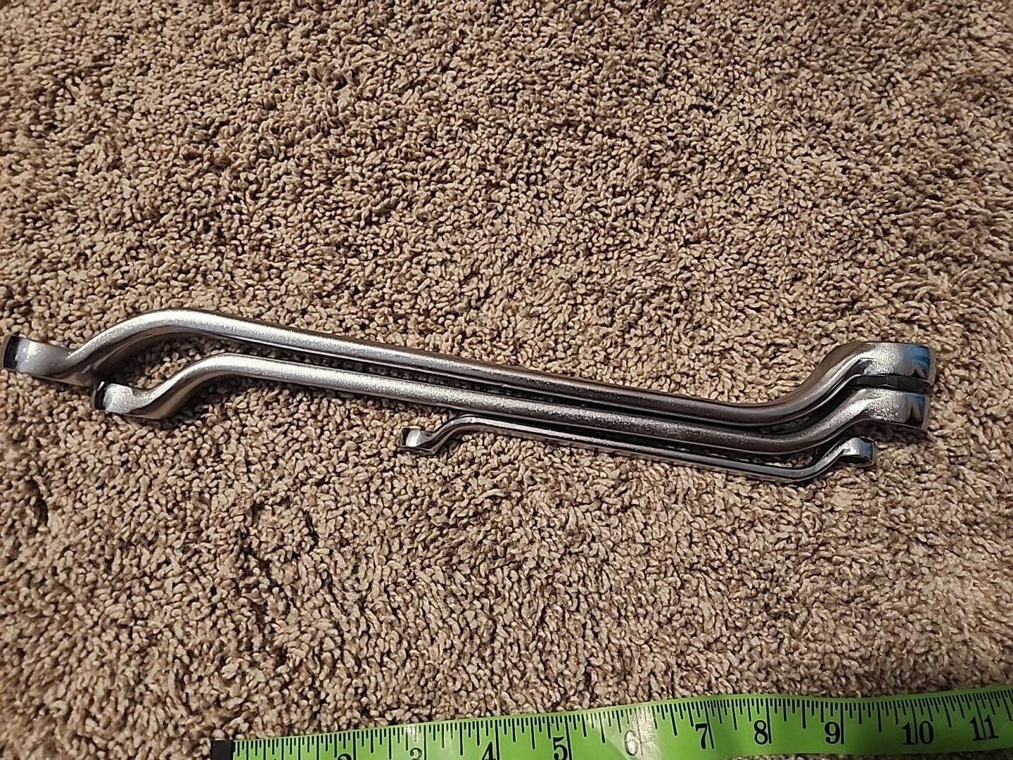ProAmerica Offset Wrench Lot Box End 15/16-1, 3/4-7/8, 3/8-7/16 – Made In USA