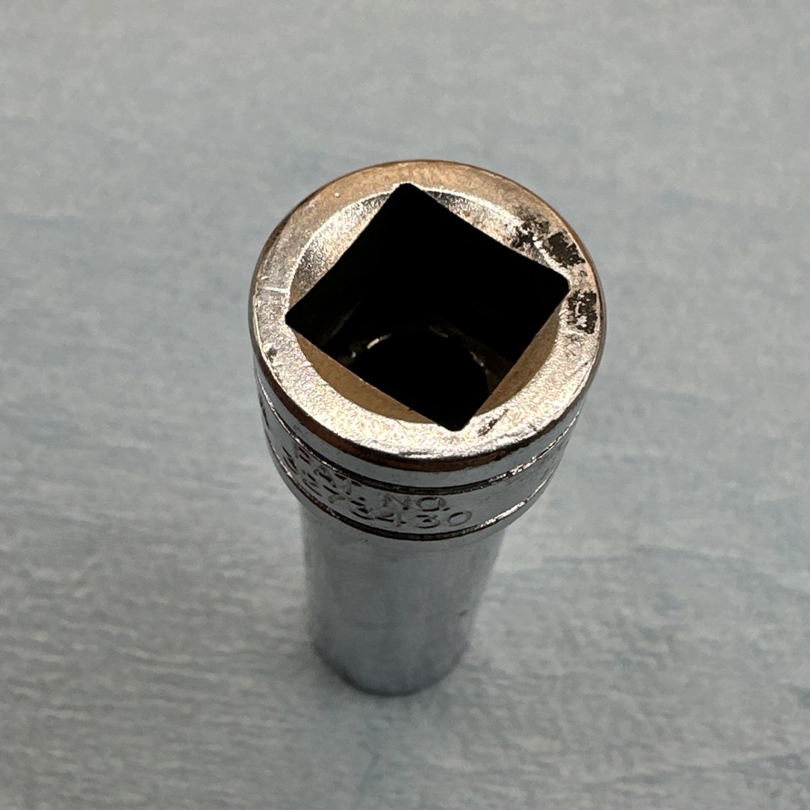 Snap On Tools 3/8” Drive 12 Point 3/8” SAE Deep Socket SF121, USA Made