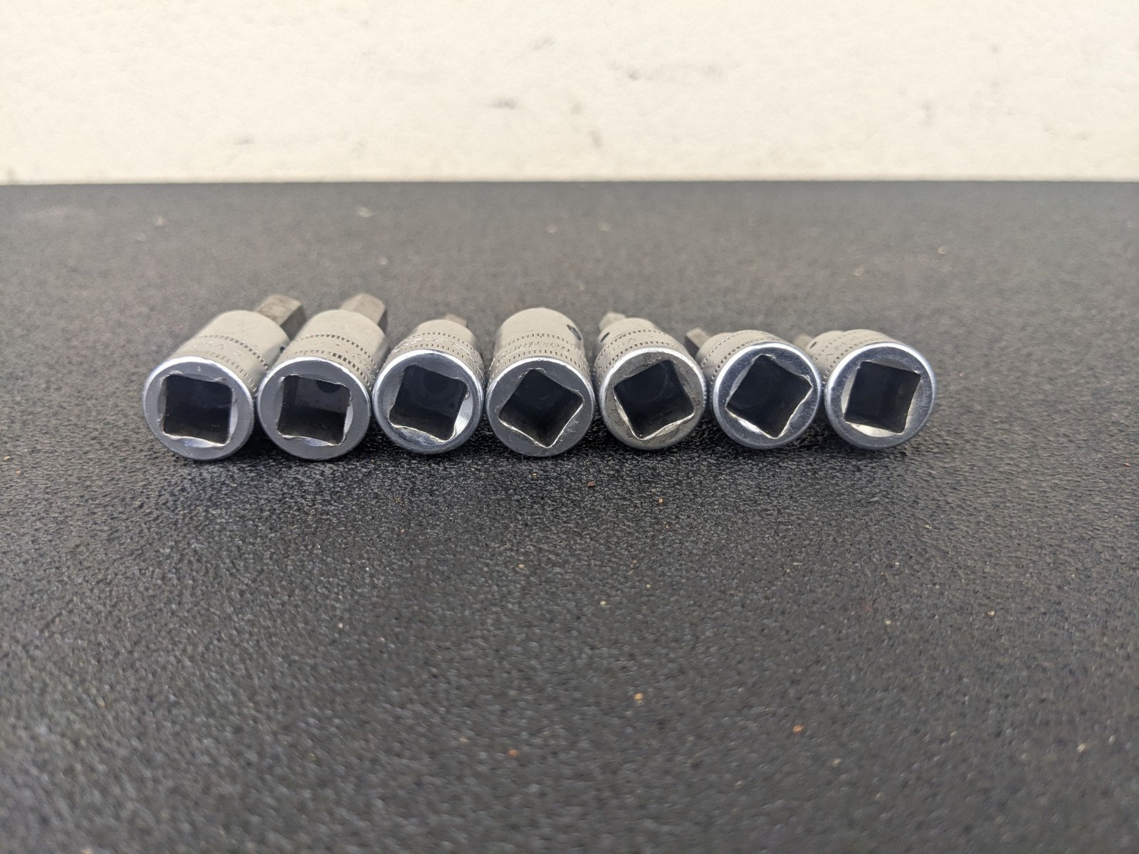 #bl350 Snap On 207EFAMY 7pc 3/8″ Drive Metric Hex Bit Socket Set 4-10mm
