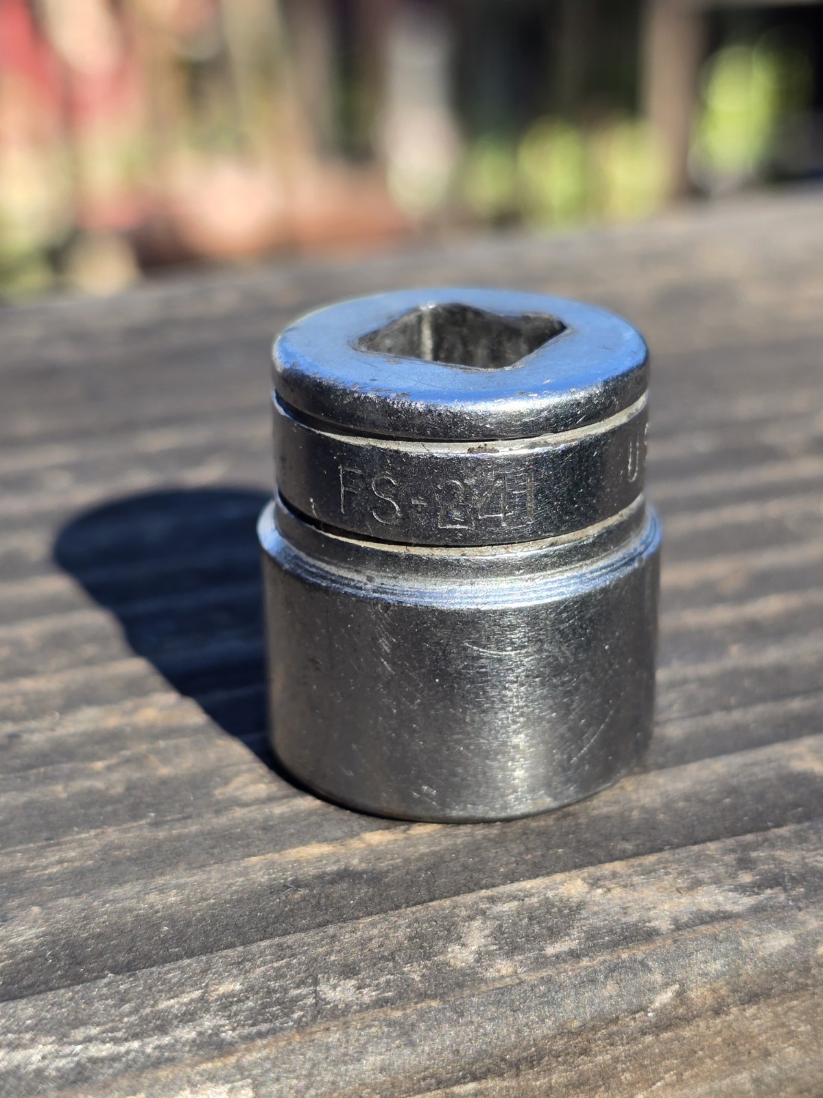 Snap-On FS-241 3/4″ Shallow SAE 6 Point 3/8 Drive VINTAGE 1956