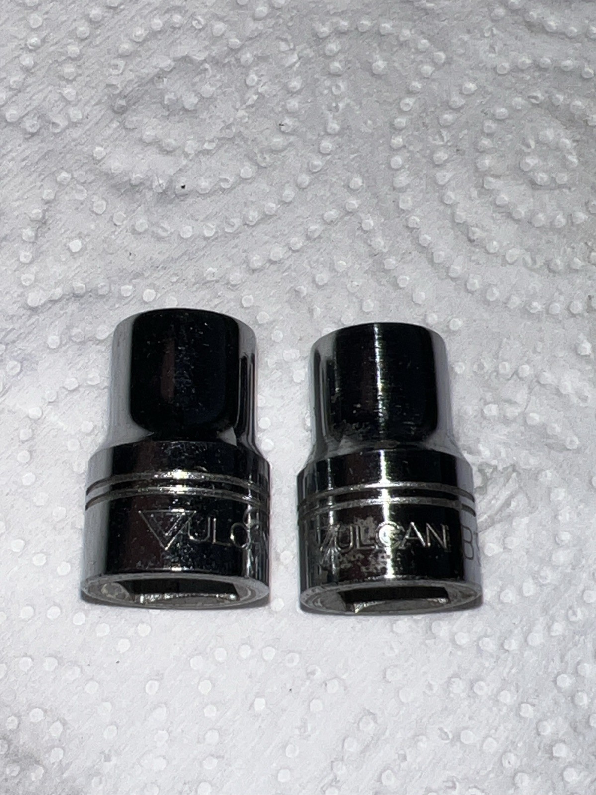 NOS Vulcan Tools Lot of 2 BSA-1 , BSA-2 Specialty Socket – 3/8″ Drive USA