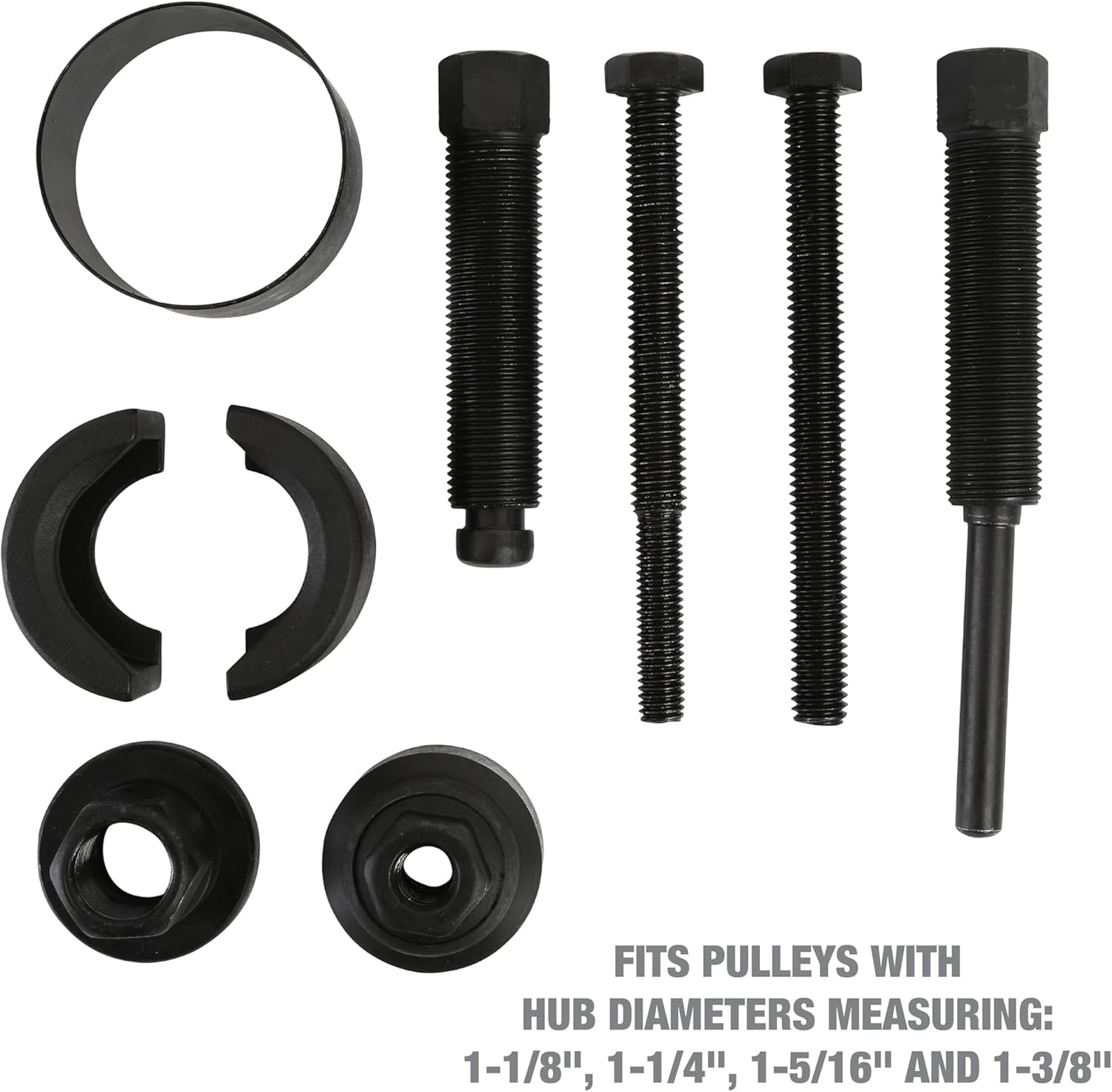 Power Steering Pulley Puller and Installer Kit, Removes and Installs Power Steer