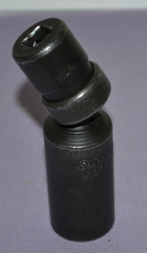 Snap-On S97098 3/8″ Drive 6-Pt 13/16″ Universal Spark Plug Impact Socket USA