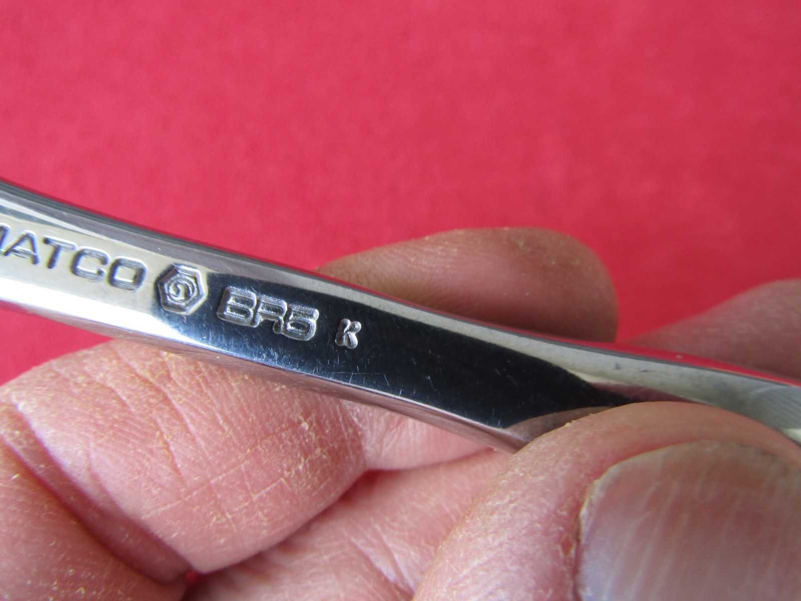 RARE! Matco Tools USA BR5 3/8″ Drive Round Head Chrome Handle 5” Stubby Ratchet