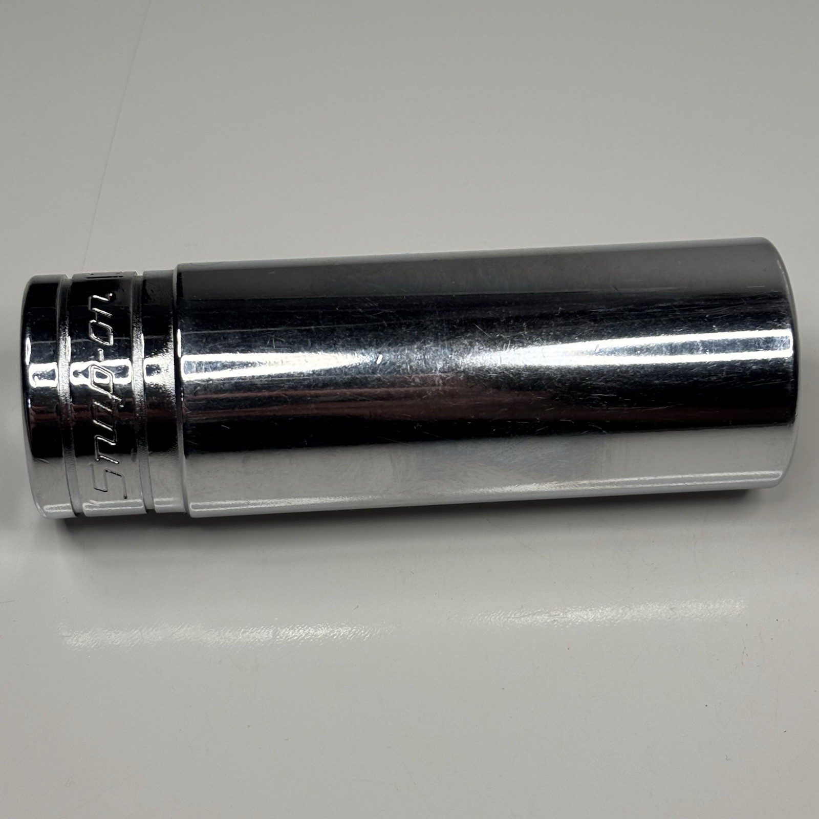 Snap On Tool S261 1/2 Dr 12Pt SAE 13/16 Flank Dr Deep Chrome Socket USA 1988