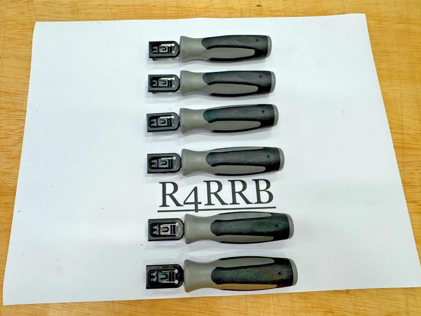 Snap-on Tools USA NEW 6PC DARK TITANIUM Feeler Gauge Holders LOT SET FB336-1DTx6