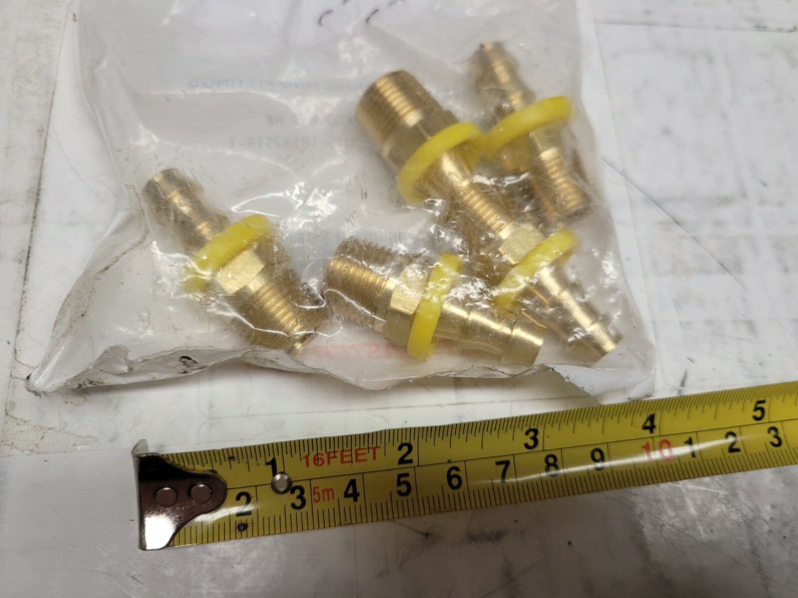5 pk) Partsmaster 00E43311066 3/8″ Male NPT x Hose and Quick Slip Fittings New