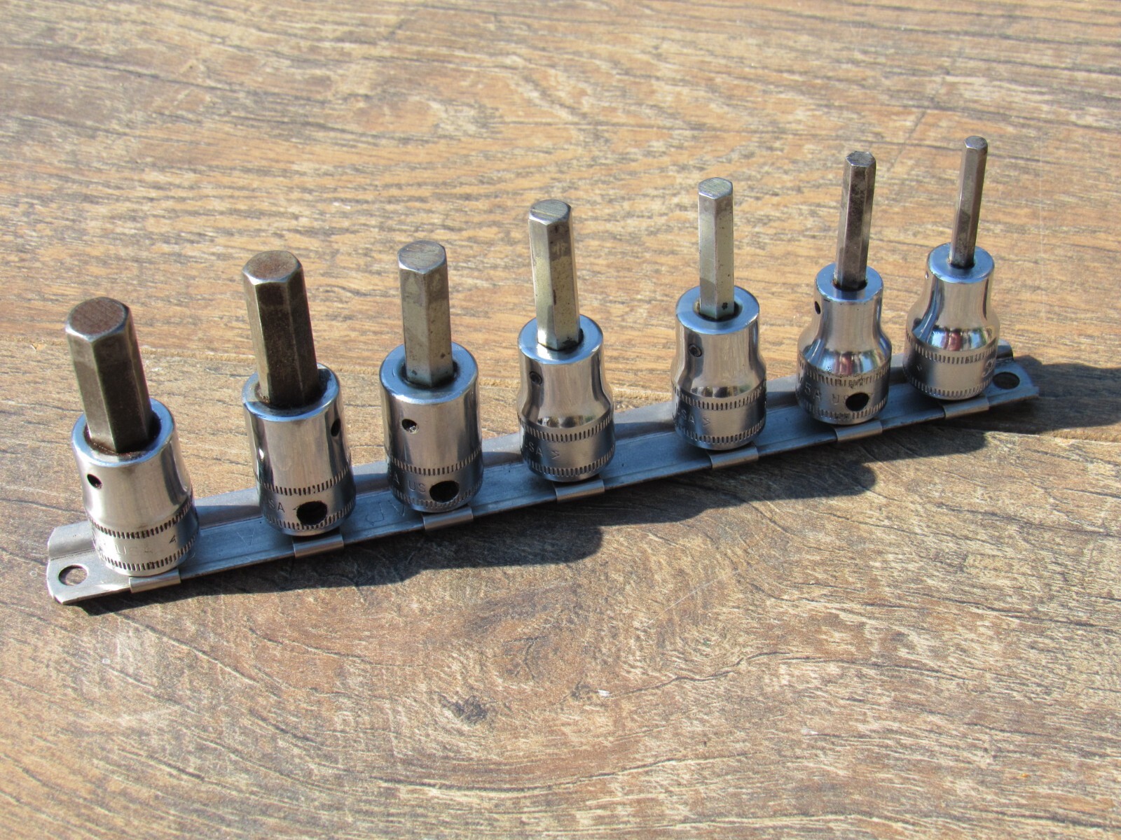 SNAP ON 207FAMY 7 PC METRIC HEX BIT SOCKET SET FAM4 – FAM10 4MM 10MM 207EFAMY