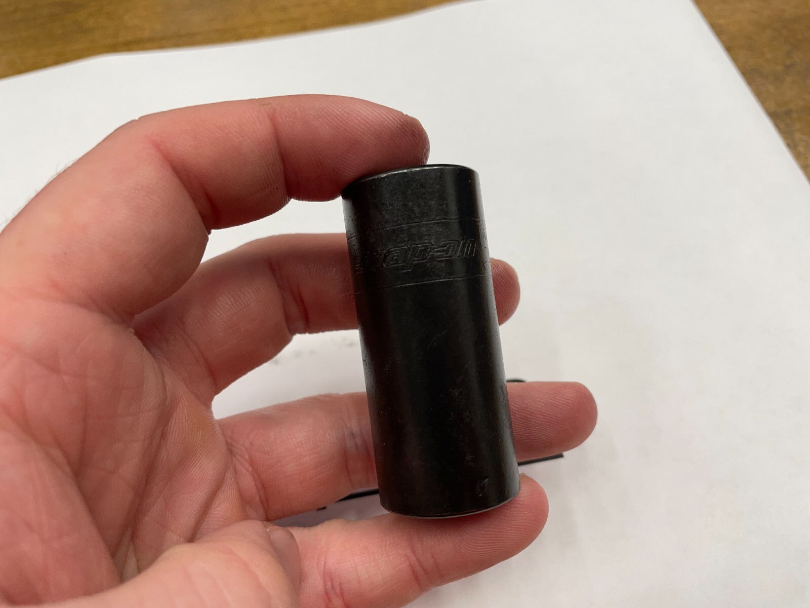 Snap-On Tools USA NEW 1/2″ Drive 5/8″ SAE 6pt Semi Deep Impact Socket IMS200