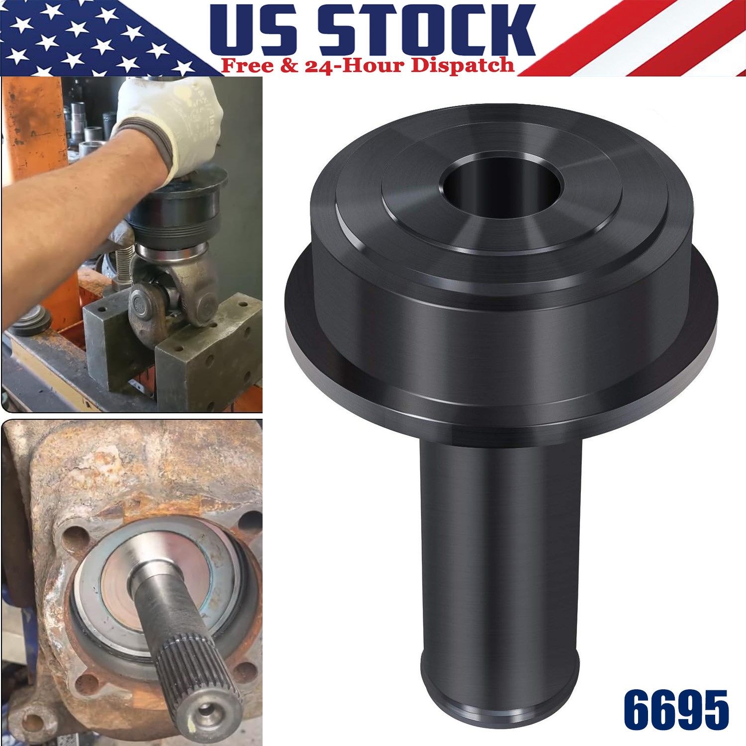 For Ford F250 F350 F450 F550 1998-2004 Axle Shaft Vacuum Oil Seal Installer 6695