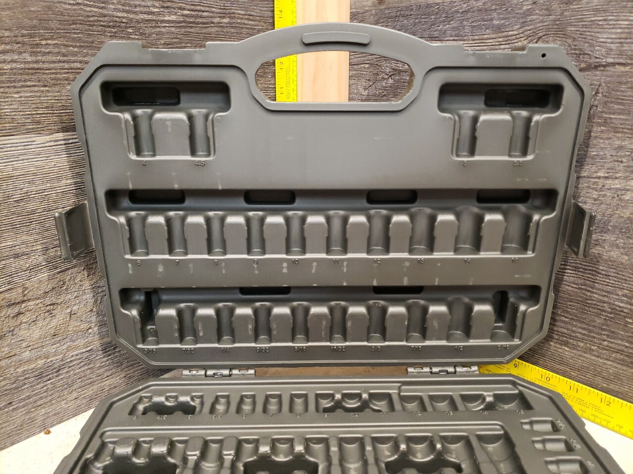 Gearwrench 1/4Dr 70Pc Replace Empty Tool Storage Case Metric & SAE Deep Shallow