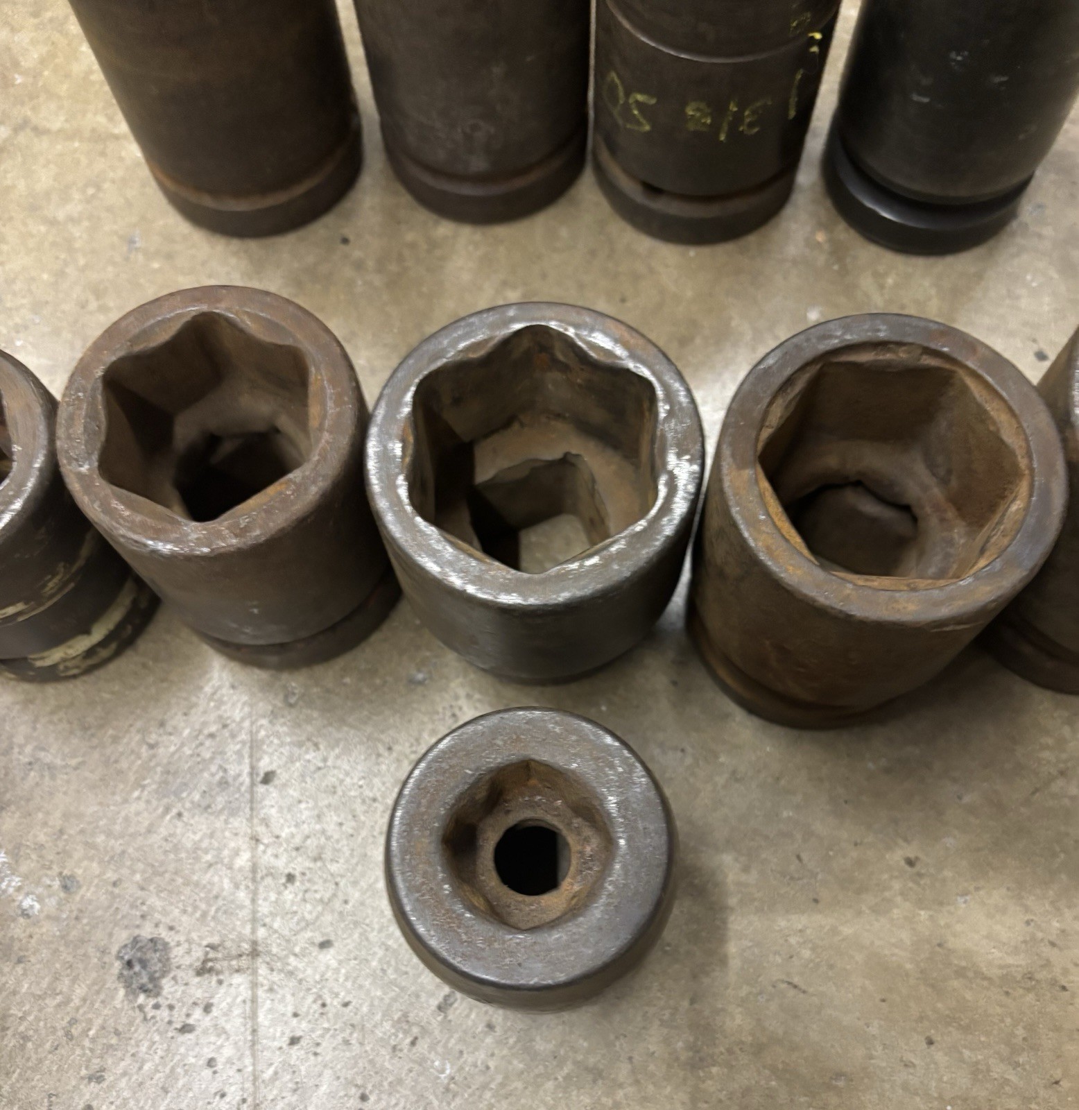 Mixed Lot 9 Pieces 1” Drive Impact Sockets Snap-on PROTO+
