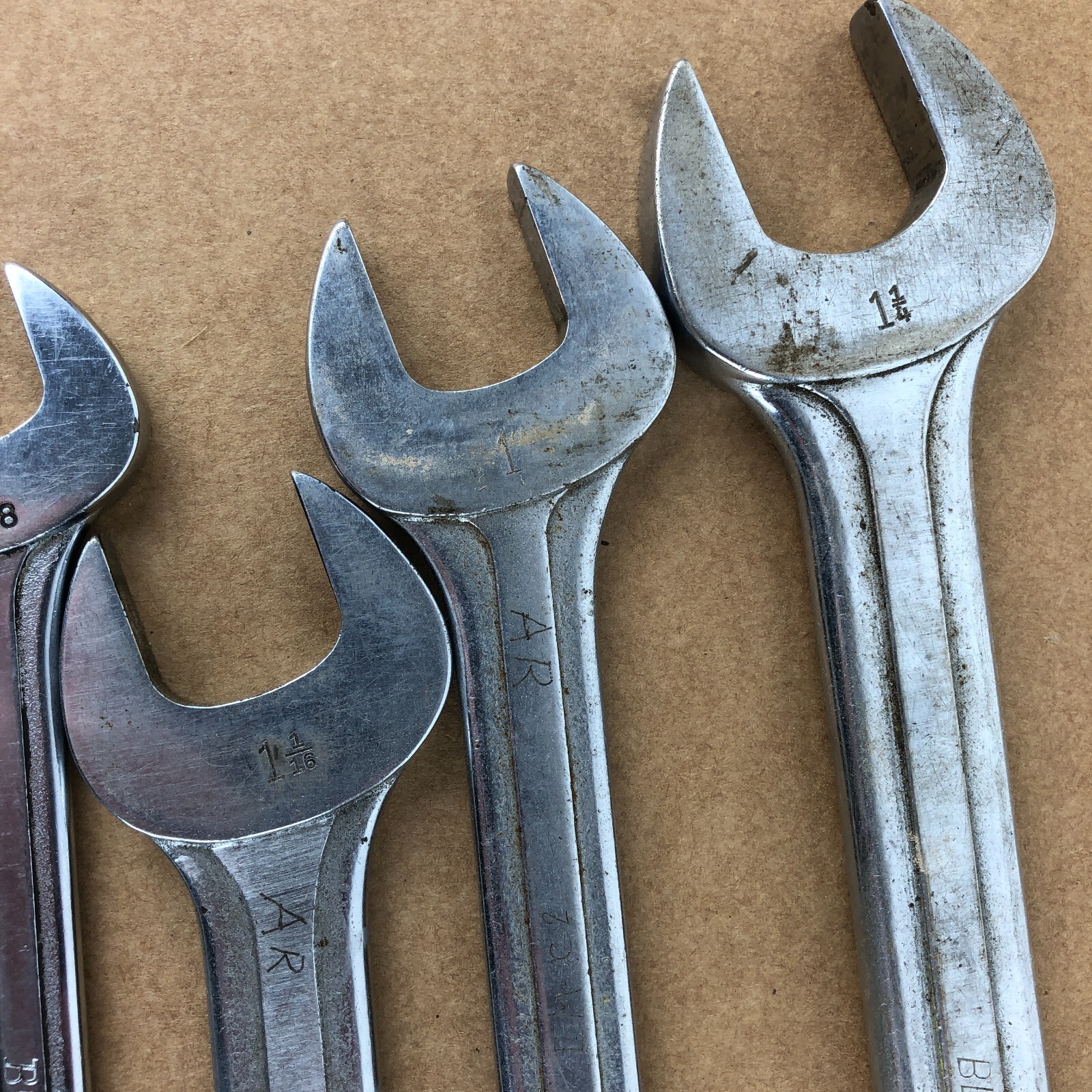 Blue-Point USA Double Open End Wrench Set 1/2″ to 1-3/8″ S Series Supreme Marks