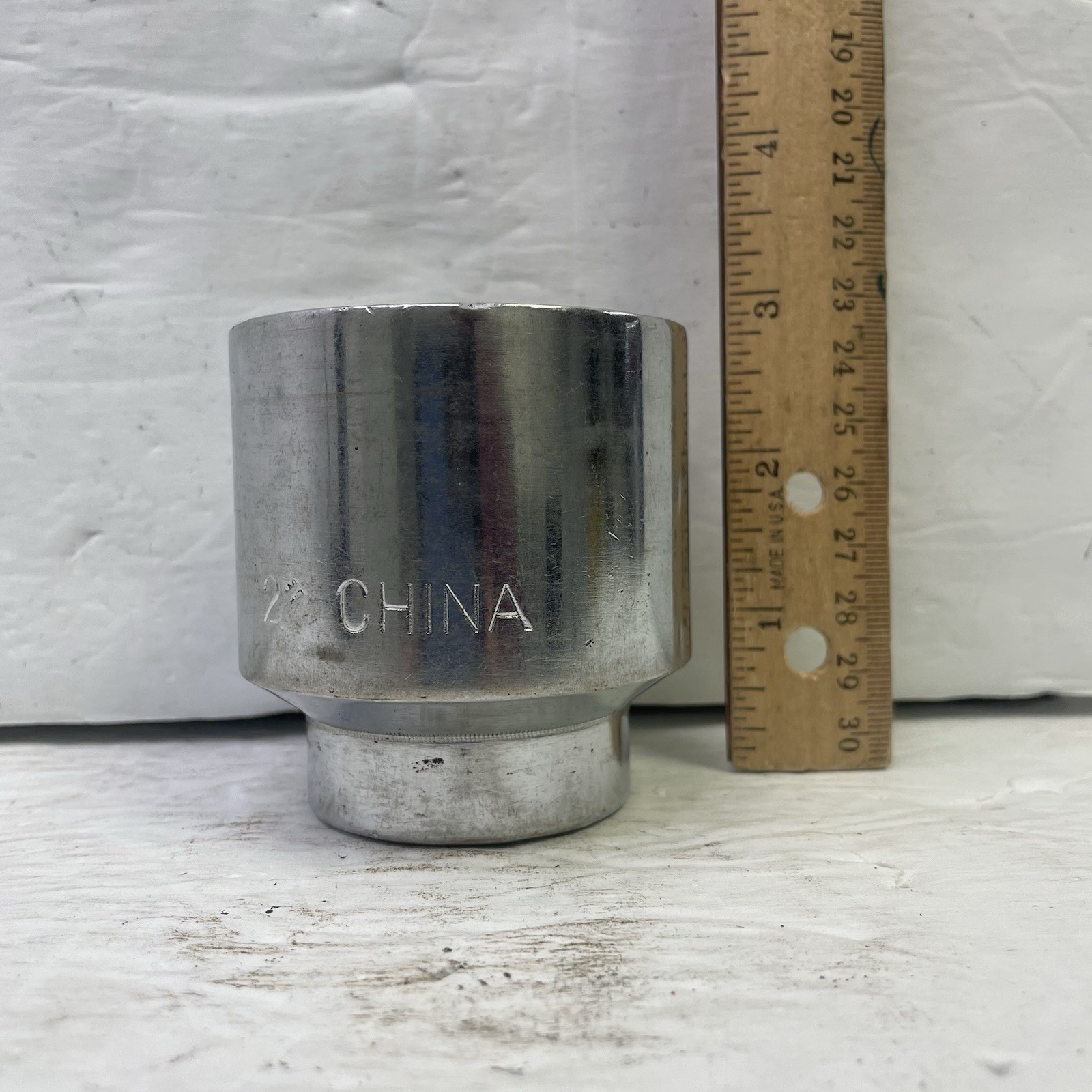 2″ Shallow Big Socket – 1″ Drive 6Pt – Made In China – Used – Acceptable