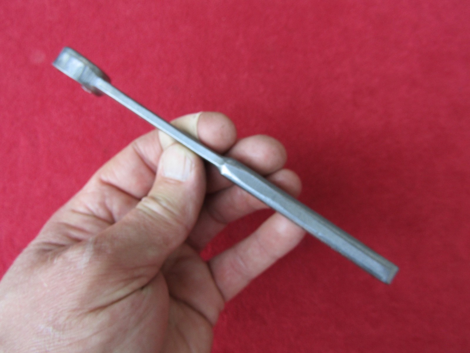 NICE Vtg Pre-1948 PLOMB Tools 3718 -9/16″ Flare Nut Wrench W/Pebbled Handle. USA