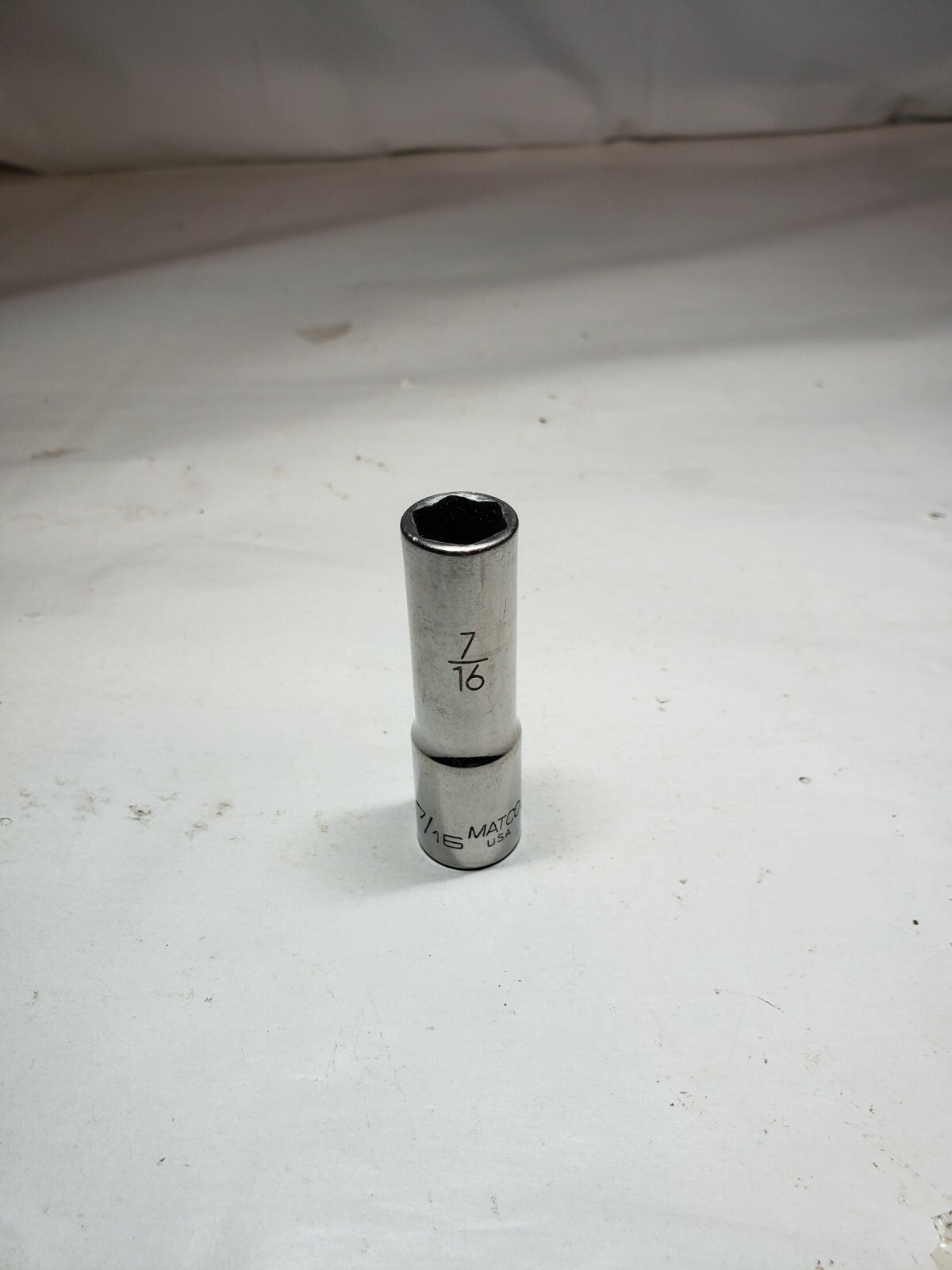 Matco Tools BD146A 3/8″ Deep Chrome 6pt 7/16″ Socket Matco Tools USA Made
