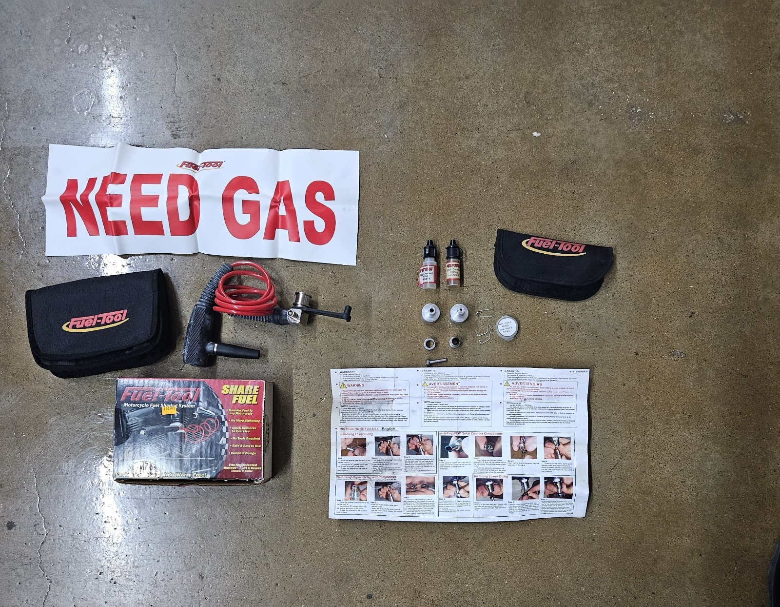 Fuel Tool MC400 & MC100 check valve repair & share/drain fuel tool
