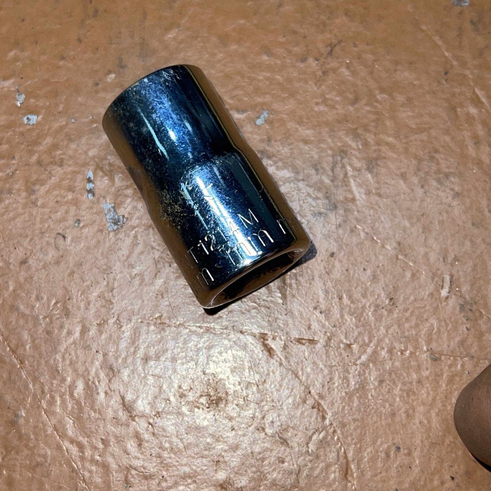 NAPA USA NT1214M 14 MM Metric 1/2” Drive 12 Point Socket Chrome Peeling
