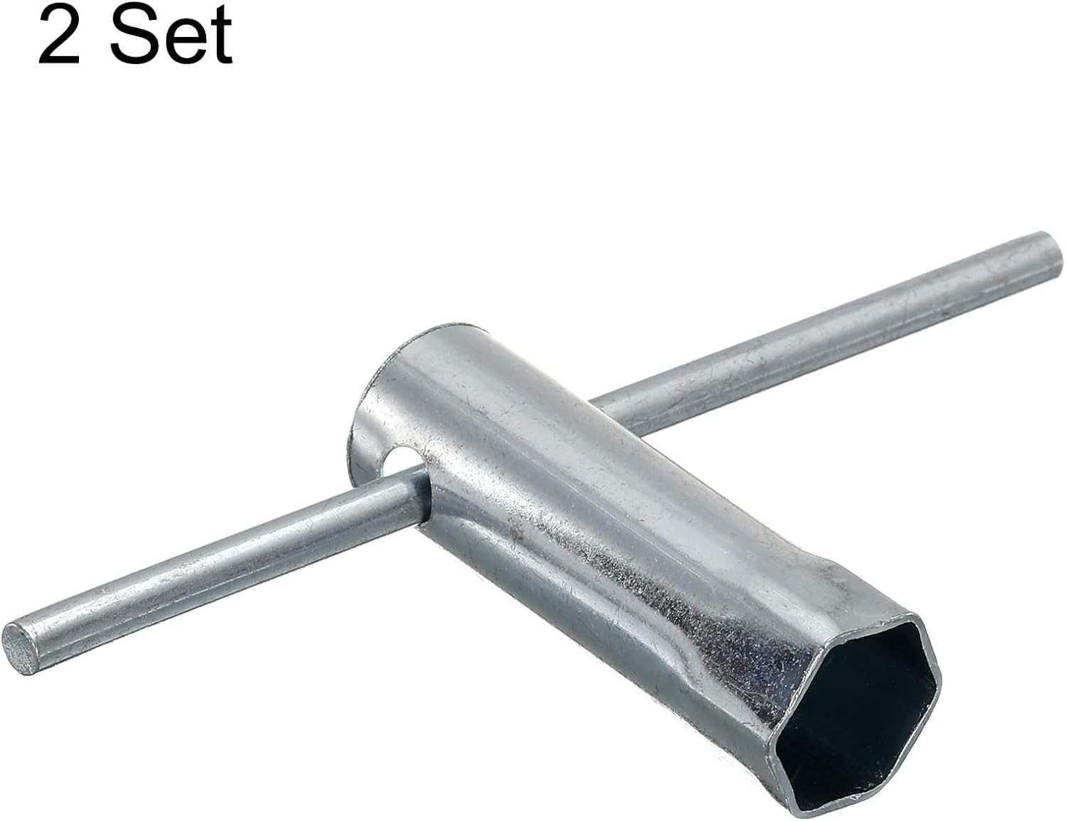 uxcell 16mm Universal Ignition Spark Plug Spanner Wrench Socket 2 Pcs