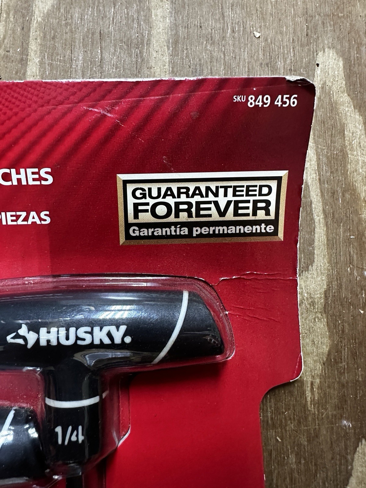 NEW Husky 10-Piece SAE & Metric T-Handle HEX Hi Torque Design Wrench Set 849 456