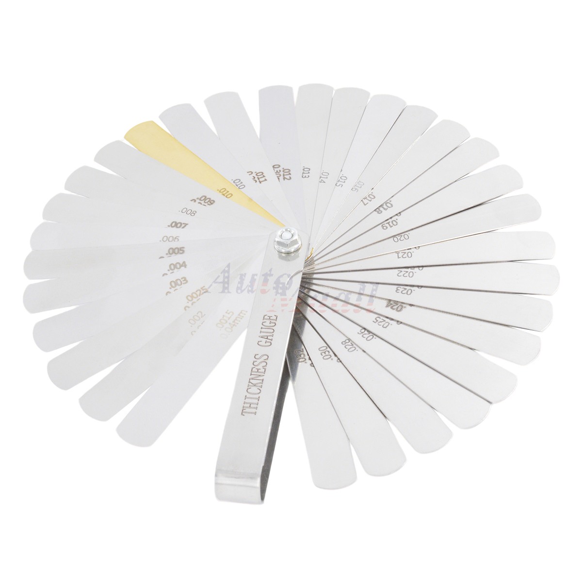 32 Blade Feeler Gauge Metric &SAE Dual Reading Combination Gap Thickness Measure