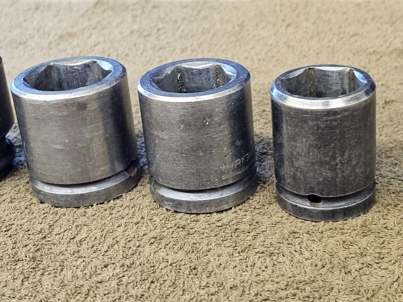 4 Wright UTC Impact Socket Set 3/4″ Drive 1-3/16 1-7/16 1-5/16 1-1/8 6681 SAE
