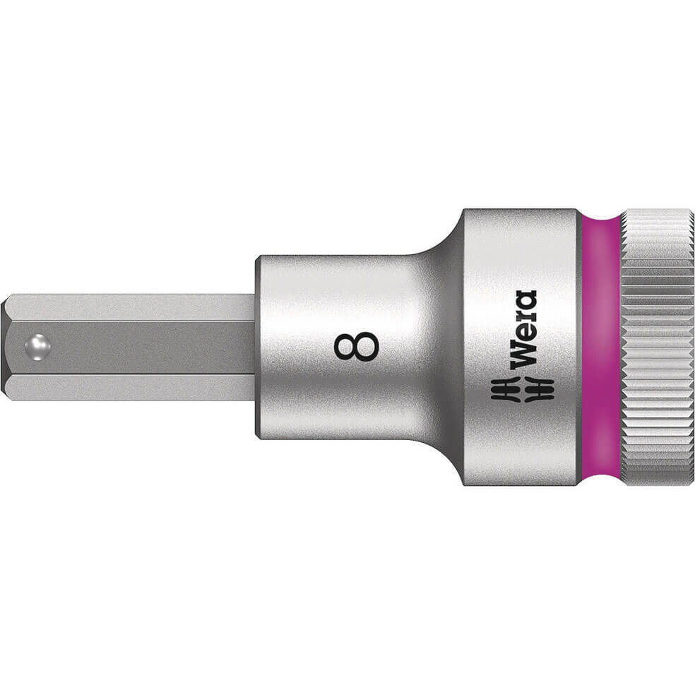 Wera 8740C HF Zyklop 1/2″ Drive Hexagon Socket Bit Metric 8mm