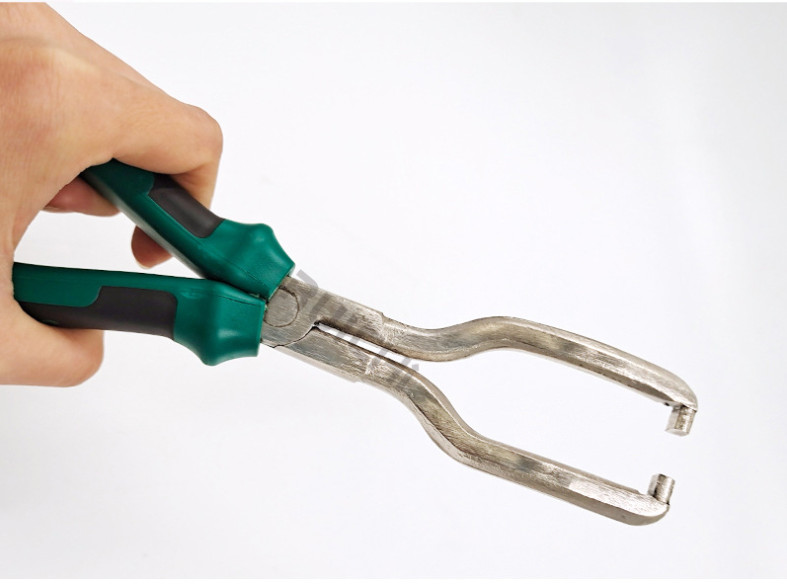9 Inch Car Fuel Line Clip Spark Plug Removal Long Electrical Disconnect Pliers