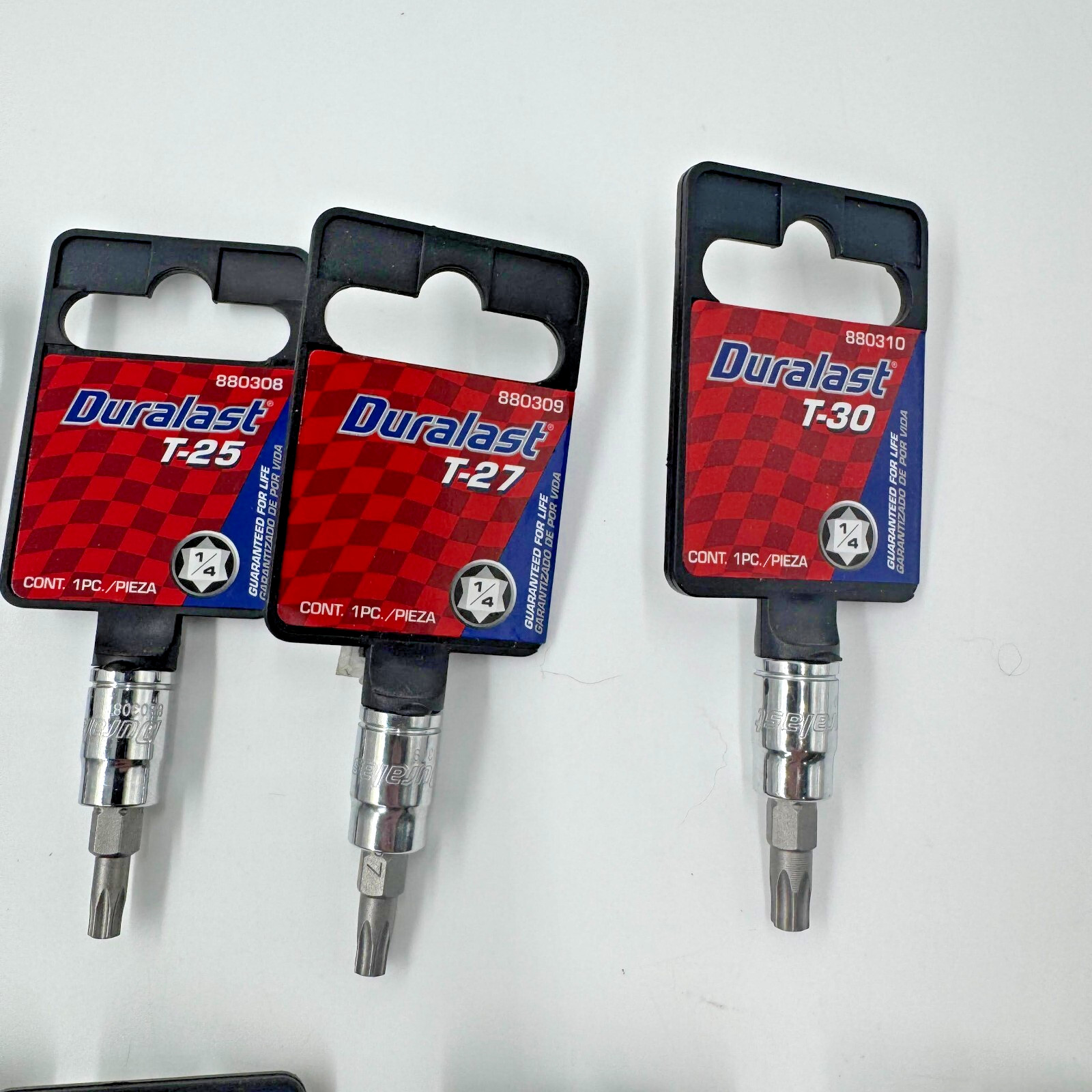 Duralast Mixed Torx Bit Sockets 1/4″, 3/8″, 1/2″ Drive 14 pieces