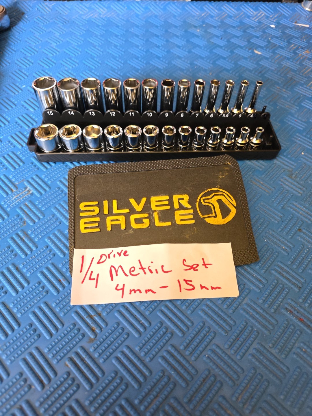 MATCO Tools Silver Eagle 26 Pc 1/4 dr Metric Socket Set Deep and Shallow NEW
