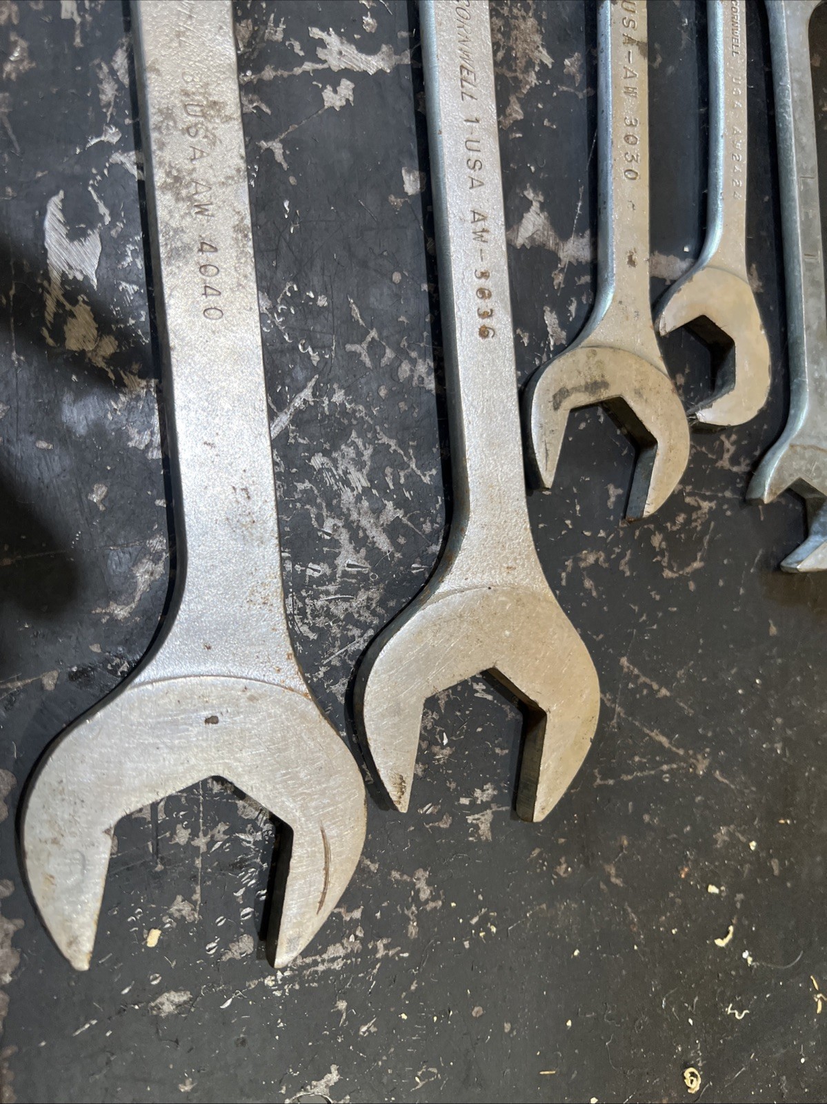 Cornwell USA Made SAE Four Way Angle Wrench Set 5/16-1 1/4 11 Pieces