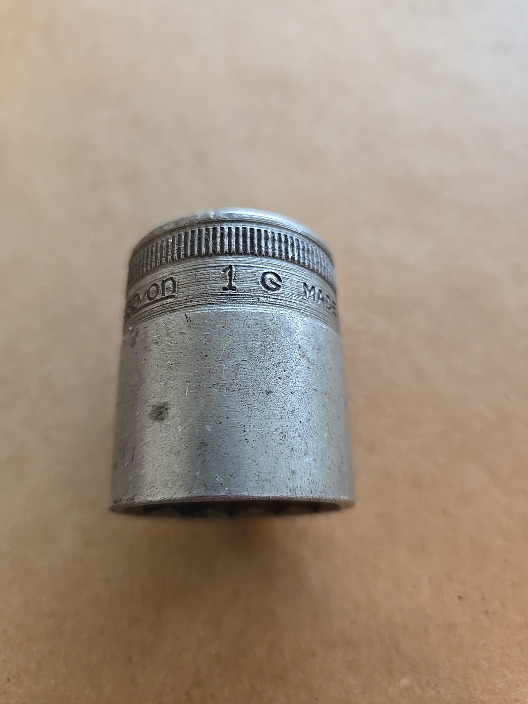 Snap On Vintage 1/2 Drive 1″ 12Pt SAE Shallow Socket SW-320